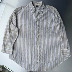 True vintage 1970s Bromley by Mr. LEGGS Permanent Press Yellow and white